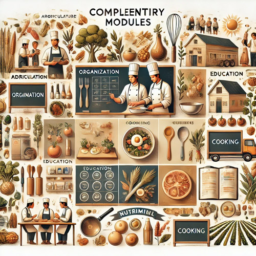 DALL·E-2024-12-30-11.55.15---An-educational-and-inspiring-illustration-showcasing-complementary-modules-for-a-cooking-program.-The-scene-features-key-elements-like-organization-ch